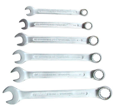 Werkzeyt Set Steek-Ringsleutels 6Delig 8-17 - B20256