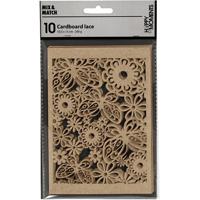 Creativ Company Patroonkarton, vel 10,5x15 cm, 200 gr, naturel, 10 stuk/ 1 doos - thumbnail