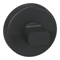 WC garnituur WCX zwart WC 8mm - thumbnail