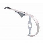 Hebie kettingscherm 44-48tds 180mm 0394 alu zilver - thumbnail