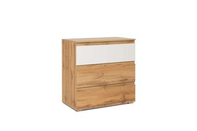 Ladekast Tessa wit&naturel Ladekast Tessa wit&naturel