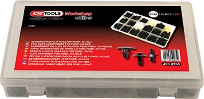 KS Tools 420.0250 Bevestigingsset voor Ford, 415-delig