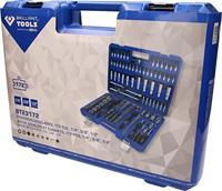 Brilliant Tools BT023172 Dopsleutelset Inch Vierkant 172-delig - thumbnail