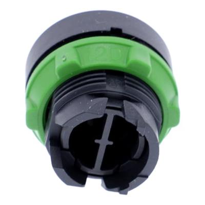 Schneider Electric ZB5AA1 Harmony ZB5AA1 Druktoets Met toetsveld, Bedieningsknop vlak 1 knop Wit Druk-ontgrendeling 1 stuk(s)