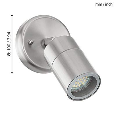 Eglo Led buitenlampStockholm 1 Roestvrijstaal - 93268