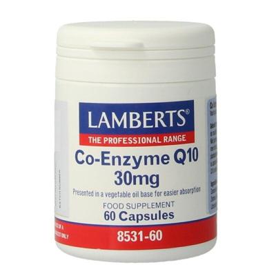 Lamberts Co-Enzym Q10 30mg Vegacapsules Lamberts Co-Enzym Q10 30mg Vegacapsules
