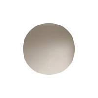 Loxa - Ronde Badkamerspiegel Ilona met Led 70cm - Zwarte omlijsting - Dimbaar - Condensvrij vlak- Duurzame kwaliteit - Eenvoudige installatie - thumbnail