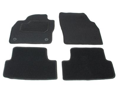 Automatten op maat - zwart stof - Seat Ibiza 6F vanaf 2017