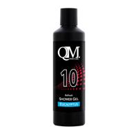 Qm sports care sportscare 10 fles 200ml shower gel fresh eucalyptus - thumbnail