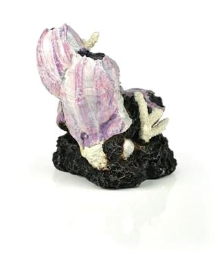 BiOrb ornament eendenmossel roze klein aquarium decoratie BiOrb ornament eendenmossel roze klein aquarium decoratie