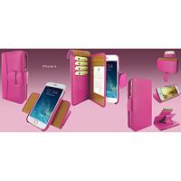 Piel Frama 678P mobiele telefoon behuizingen Portemonneehouder Roze - thumbnail