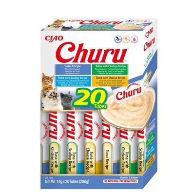 Inaba Ciao Churu multipack met tonijn kattensnack 60 x 14 g Inaba Ciao Churu multipack met tonijn kattensnack 60 x 14 g