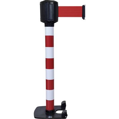 VISO RXLO1100RBRE Rood/wit geleidingspost rood-bandwasser (Ø x h) 80 mm x 111 cm