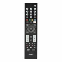 Hama Universele afstandsbediening voor Panasonic TV's (infrarood, leerbaar, lichtgevende toetsen, slimme knop, Easy Modefunctie, ergonomische hoofdtoetsen, 10 m bereik) zwart - thumbnail