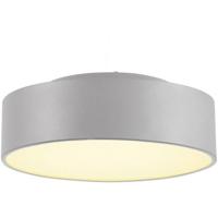 SLV PlafondlampMedo LED 28cm - 3000K met grijze kap - 135024 - thumbnail