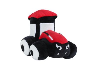 Kids Globe pluche tractor 3assorti 13cm