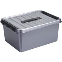 Sunware Q-line box 15 liter metaal/zwart - thumbnail