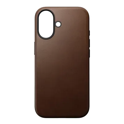 Nomad Modern Leather Case iPhone 17 bruin