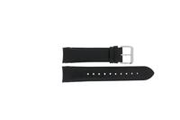 Horlogeband Hugo Boss HB-188-1-14-2543 / HB659302482 Leder Zwart 22mm - thumbnail