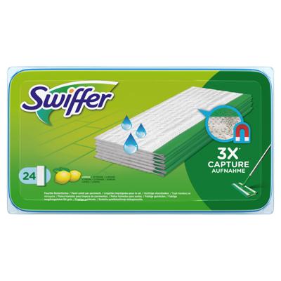 Swiffer Swiffer Vloerreiniger Vochtige Vloerdoekjes Met Frisse Citroengeur - 24 Navullingen