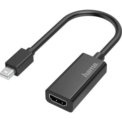 Hama Video-adapter Mini-DisplayPort-stekker - HDMI™-aansluiting Ultra-HD 4K Hama Video-adapter Mini-DisplayPort-stekker - HDMI™-aansluiting Ultra-HD 4K