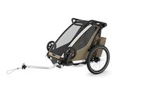 THULE fiets-kinderkar "chariot cross 2 single". bicycle trailer chariot cross 2 faded kha - thumbnail