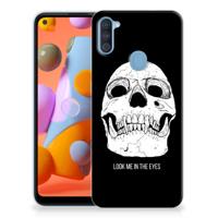 Silicone Back Case Samsung Galaxy A11 | M11 Skull Eyes - thumbnail