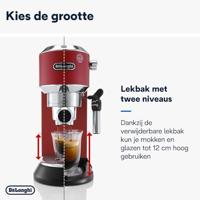 DeLonghi EC685.R Koffiezetapparaat en waterkoker - thumbnail