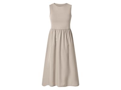 ESMARA Dames jurk (Beige, L (44/46)) ESMARA Dames jurk (Beige, L (44/46))