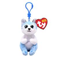 TY Beanie Babies Bellies Clip Knuffel Hond Thunder 10 cm - thumbnail