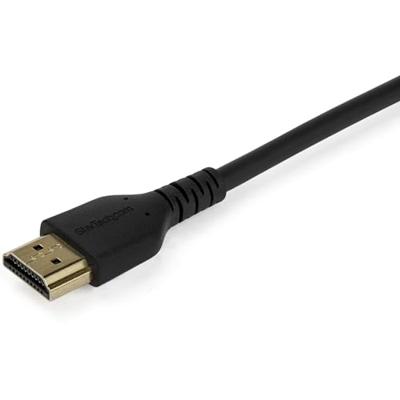 .com 2m Premium High Speed HDMI kabel met Ethernet voor computer, monitor, tv - gecertificeerd - Aramid vezel - 4K60Hz (RHDMM2MP) - Premium hoge snelheid HDMI met ethernetkabel - HDMI male naar HDMI male - 2 m