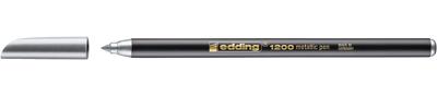Edding Colorpen 1200 Zilver Metallic Edding Colorpen 1200 Zilver Metallic