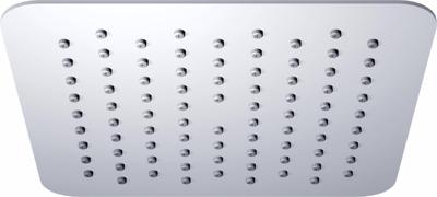 Saqu Cubo Rounded hoofddouche 20cm chroom