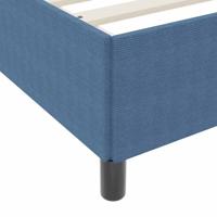 Bedframe Blauw 120 x 200 cm Katoenen stof - thumbnail