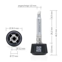 Ersa 0142ADLF40/SB Soldeerpunt Schuin Grootte soldeerpunt 4 mm Inhoud: 1 stuk(s) - thumbnail