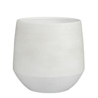 Mica Decorations bloempot Evora 30x28cm off white - thumbnail