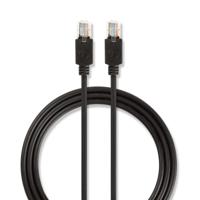 Cat 5e UTP-netwerkkabel | RJ45 (8P8C) male - RJ45 (8P8C) male | 3,0 m | Antraciet - thumbnail