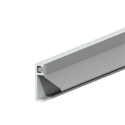 Ellen inbouw tochtprofiel - AIB 3N XL - 3000 mm - aluminium