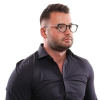 Heren Brillenframe Lozza VL4143 500BLK - thumbnail