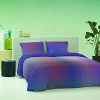 Damai Rainbow Dekbedovertrek 200 x 200|220 cm - Violet - thumbnail