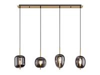 Globo Gouden hanglampBlacky I 4-lichts - 15345-4MM - thumbnail