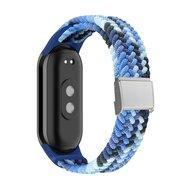 Braided nylon bandje - Multicolor blauw - Xiaomi Smart Band 8 / 9 / 10 Braided nylon bandje - Multicolor blauw - Xiaomi Smart Band 8 / 9 / 10