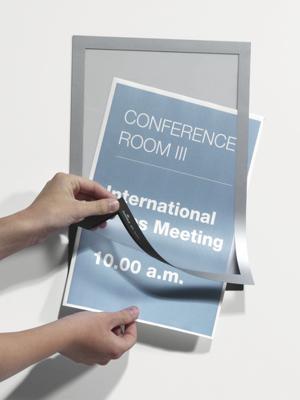 Duraframe durable 487223 a4 zilvergrijs 2 stuks