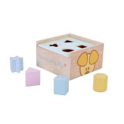 Woezel en Pip Houten Vormenstoof Woezel en Pip Houten Vormenstoof