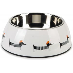 Hondenvoerbak Woby wit 22 cm Hondenvoerbak Woby wit 22 cm