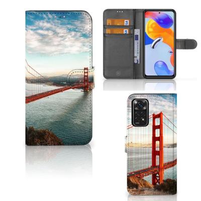 Xiaomi Redmi Note 11 Pro 5G/4G | Flip Cover | Golden Gate Bridge Xiaomi Redmi Note 11 Pro 5G/4G | Flip Cover | Golden Gate Bridge