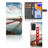 Xiaomi Redmi Note 11 Pro 5G/4G | Flip Cover | Golden Gate Bridge - thumbnail