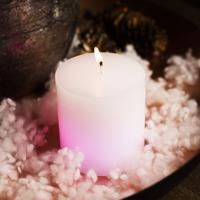 Magic Candle Met Ledverlichting - thumbnail
