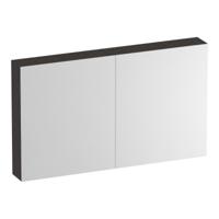 Brauer Impress Deluxe Spiegelkast - 120 cm - met interne en externe Verlichting - 2 Dubbelzijdige Spiegeldeuren - Timber Anthracite - thumbnail