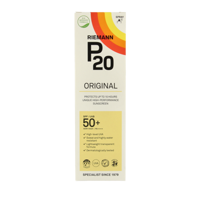P20 Original spray SPF50+ 85 Milliliter P20 Original spray SPF50+ 85 Milliliter